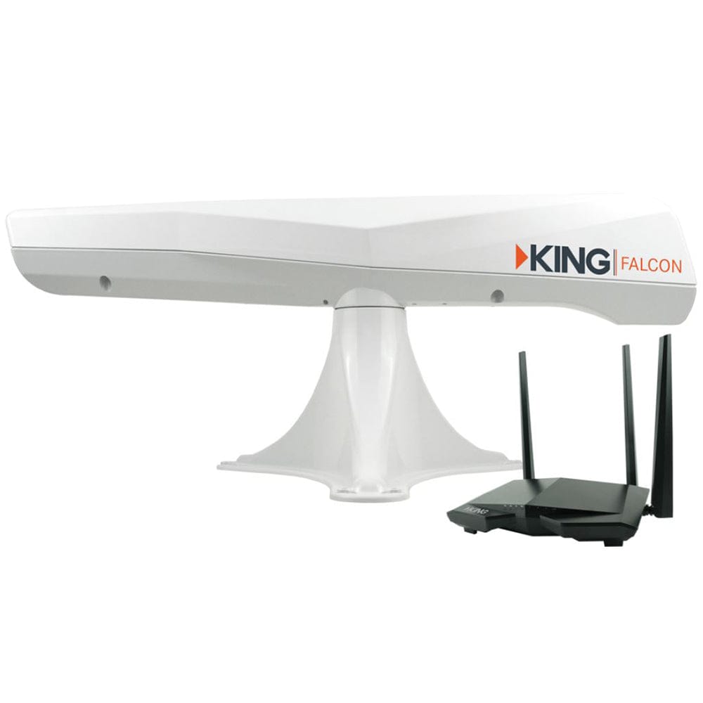 KING KING Falcon™ Directional Wi-Fi Extender - White Communication