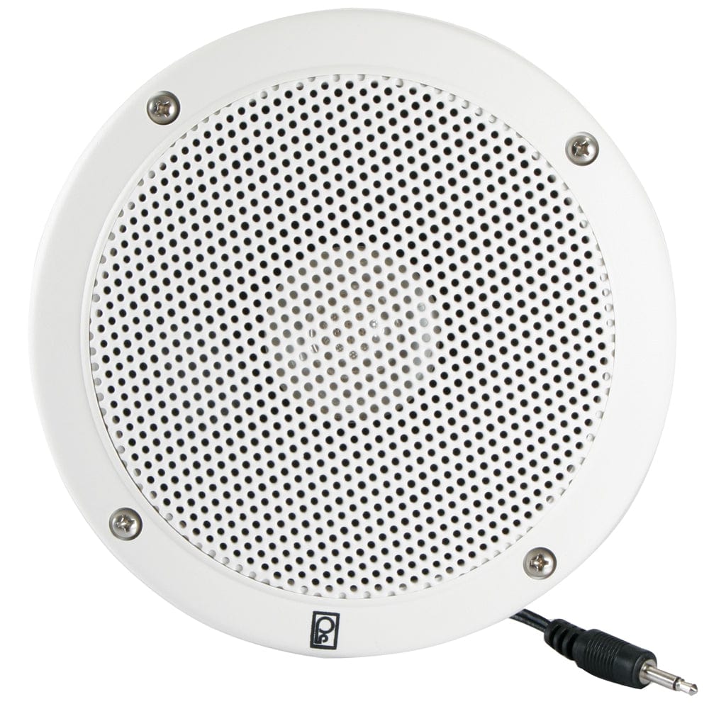 Poly-Planar Poly-Planar MA-1000 5" VHF Extension Speaker - White Communication