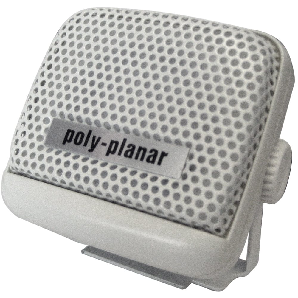 Poly-Planar Poly-Planar MB-21 8 Watt VHF Extension Speaker - White Communication