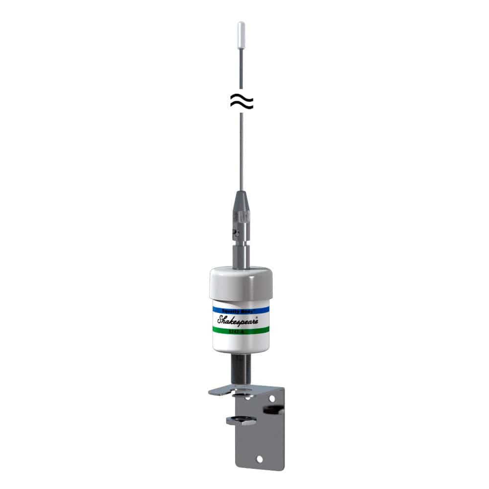 Shakespeare Shakespeare VHF 36in 5242-A SS Whip Low Profile End-Fed Antenna - No Cable Communication