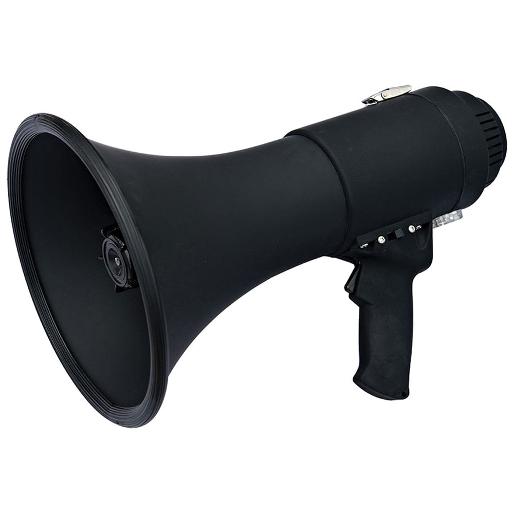 Speco Tech Speco All-Black Deluxe Megaphone w/Siren - 15W Communication