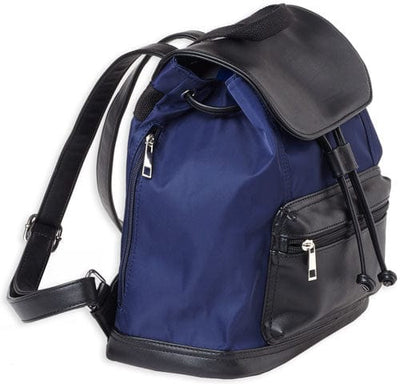 Bulldog Bulldog Back Pack Purse - W/ Holster Medium Navy Stripe Concealed Carry Handbags