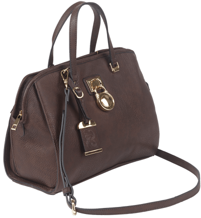 Bulldog Bulldog Concealed Carry Purse - Satchel Chocolate Brown Concealed Carry Handbags