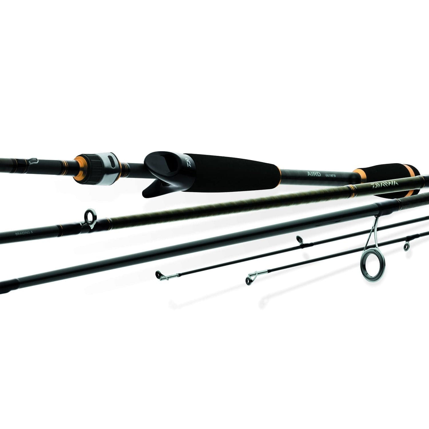 Daiwa Daiwa Bass Aird-X 2-Piece Spinning Rod Medium 7ft Fishing