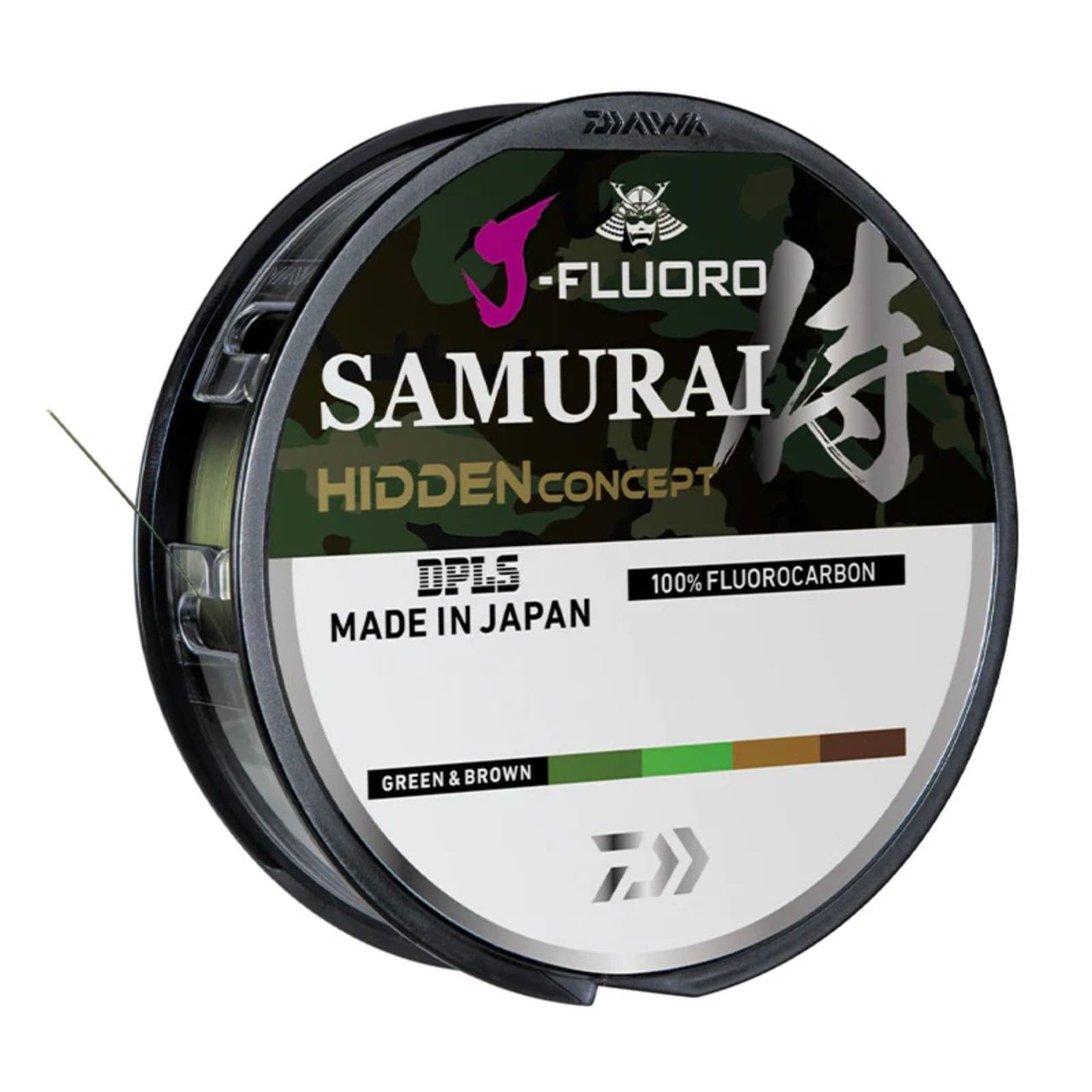 Daiwa Daiwa J-Fluoro Samurai Hidden Fluorocarbon Line Filler 14lb Fishing