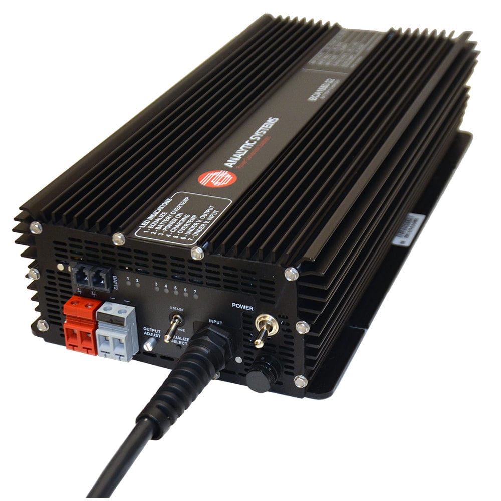 Analytic Systems Analytic Systems AC Charger 1-Bank 100A 12V Out/110/220V In Electrical