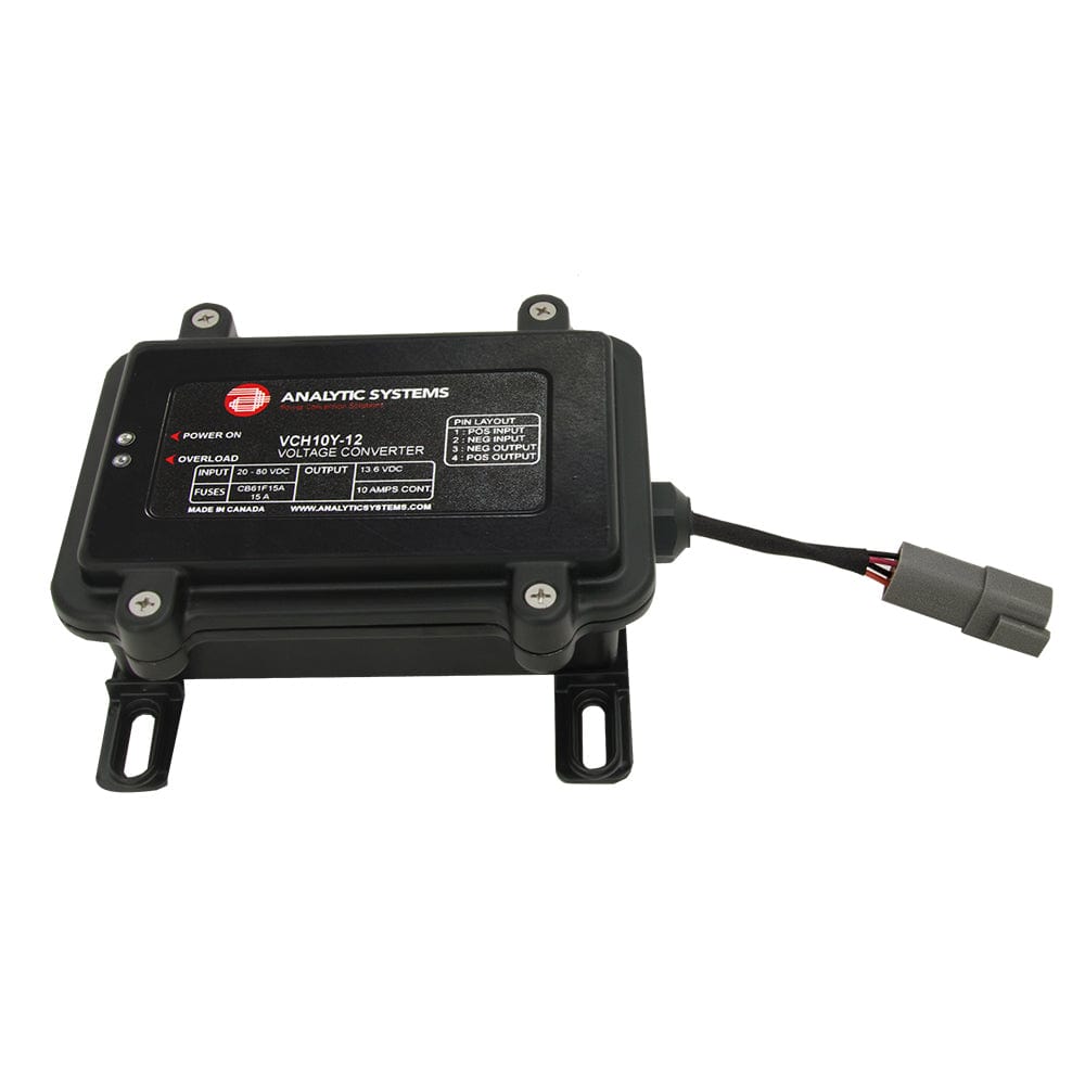 Analytic Systems Analytic Systems Waterproof IP66 DC Converter 10A, 12V Out 20-80V In, Ruggedized Electrical