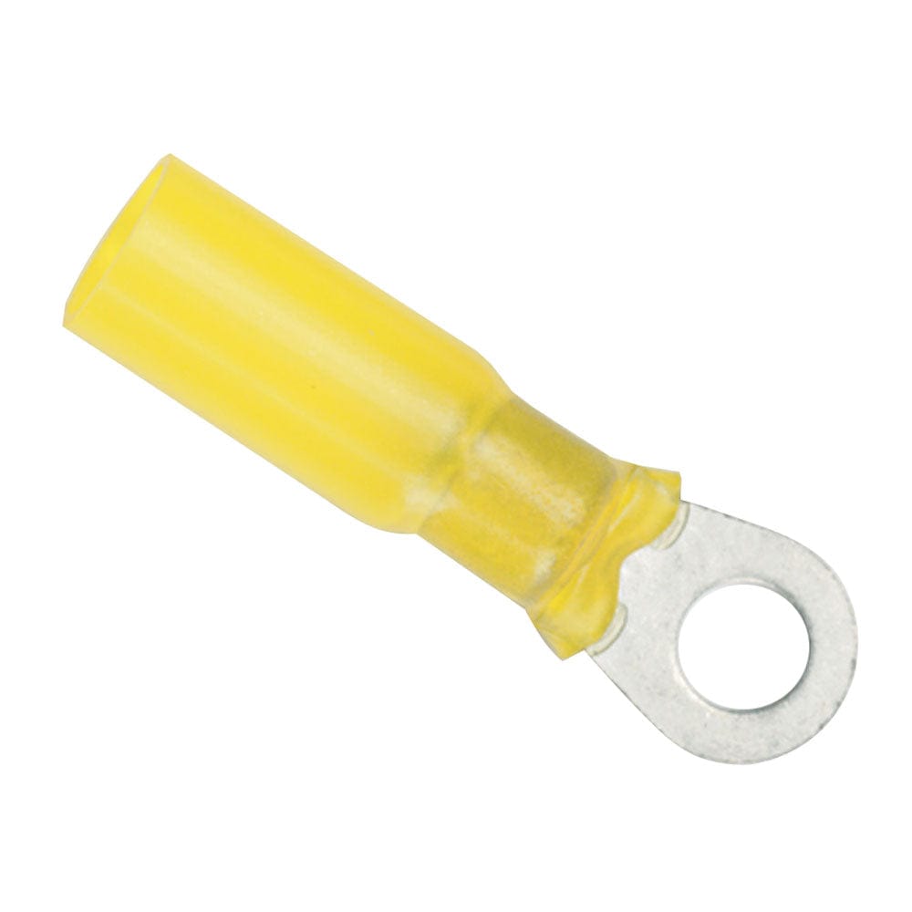 Ancor Ancor 12-10 Gauge - #10 Heat Shrink Ring Terminal - 25-Pack Electrical
