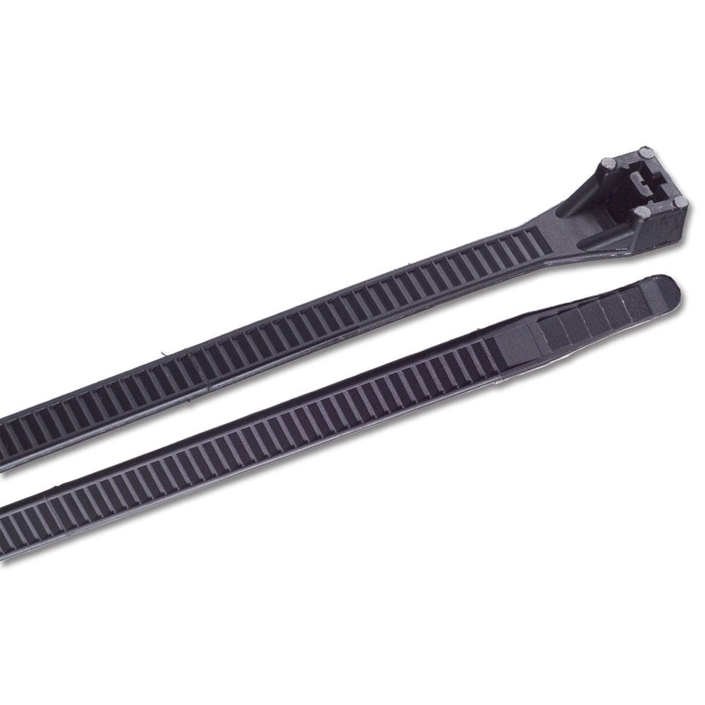 Ancor Ancor 15" UV Black Heavy Duty Cable Zip Ties - 100 Pack Electrical