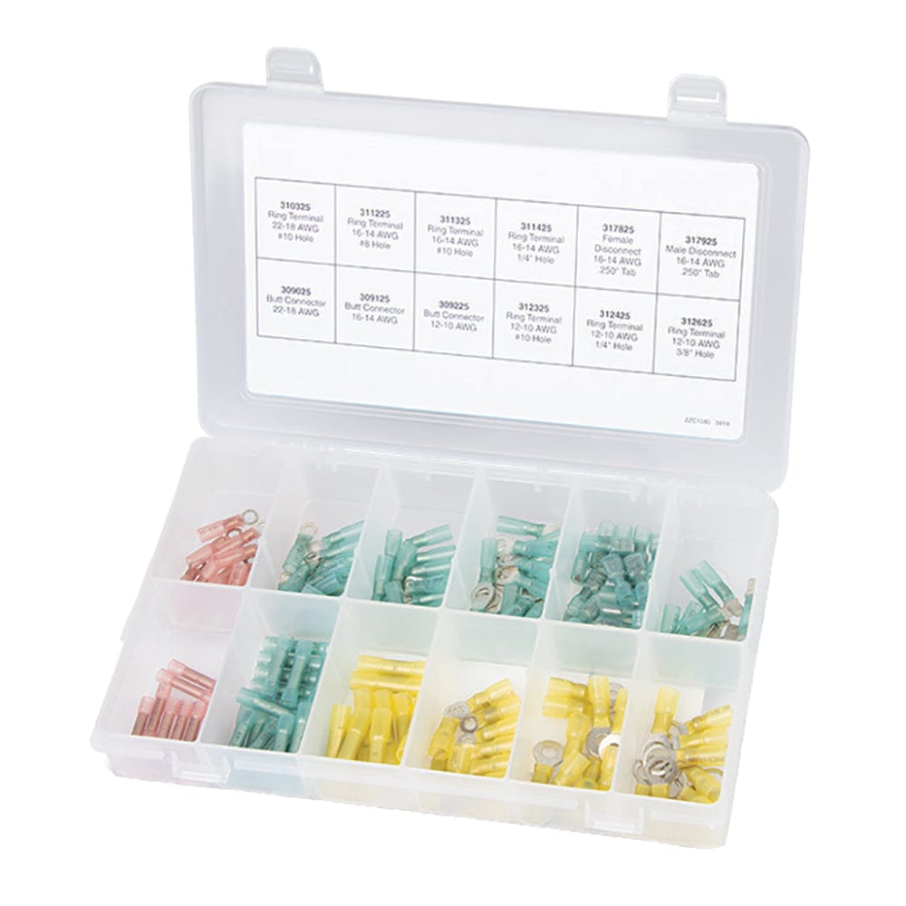 Ancor Ancor 160-Piece Heat Shrink Terminals & Connectors Kit Electrical