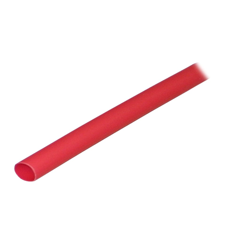 Ancor Ancor Adhesive Lined Heat Shrink Tubing (ALT) - 1/4" x 48" - 1-Pack - Red Electrical