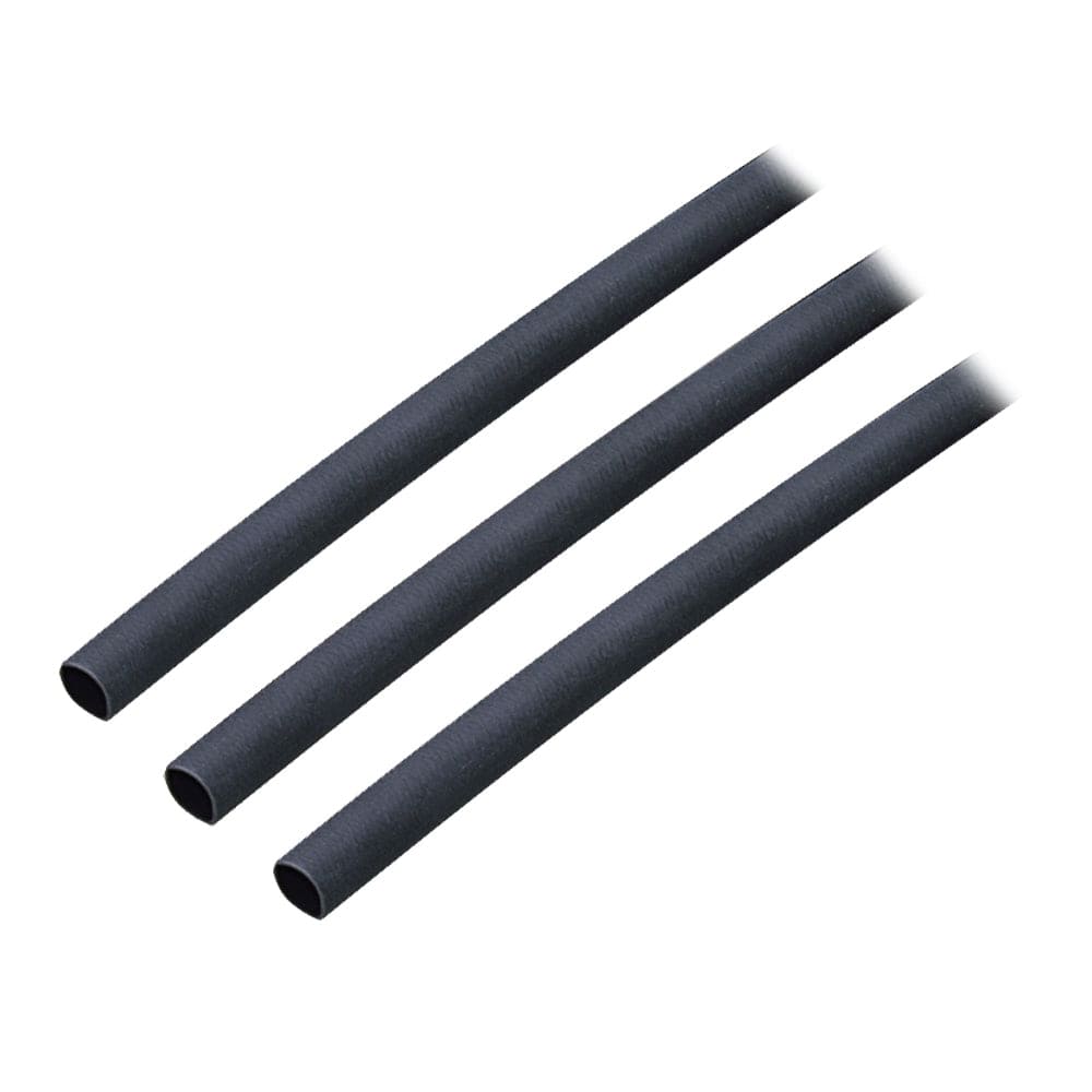 Ancor Ancor Adhesive Lined Heat Shrink Tubing (ALT) - 3/16" x 3" - 3-Pack - Black Electrical