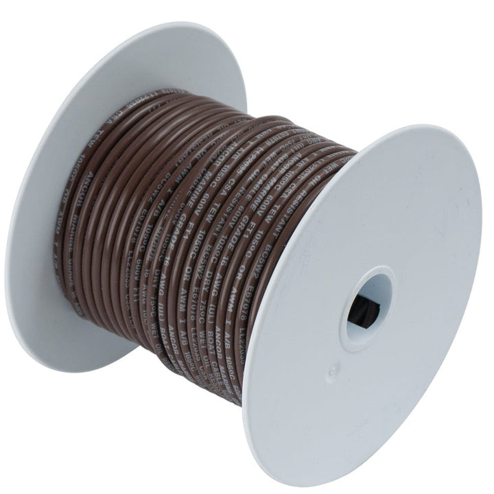 Ancor Ancor Brown 18 AWG Tinned Copper Wire - 500&