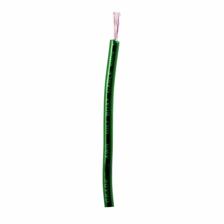 Ancor Ancor Green 10 AWG Primary Cable - Sold By The Foot Electrical