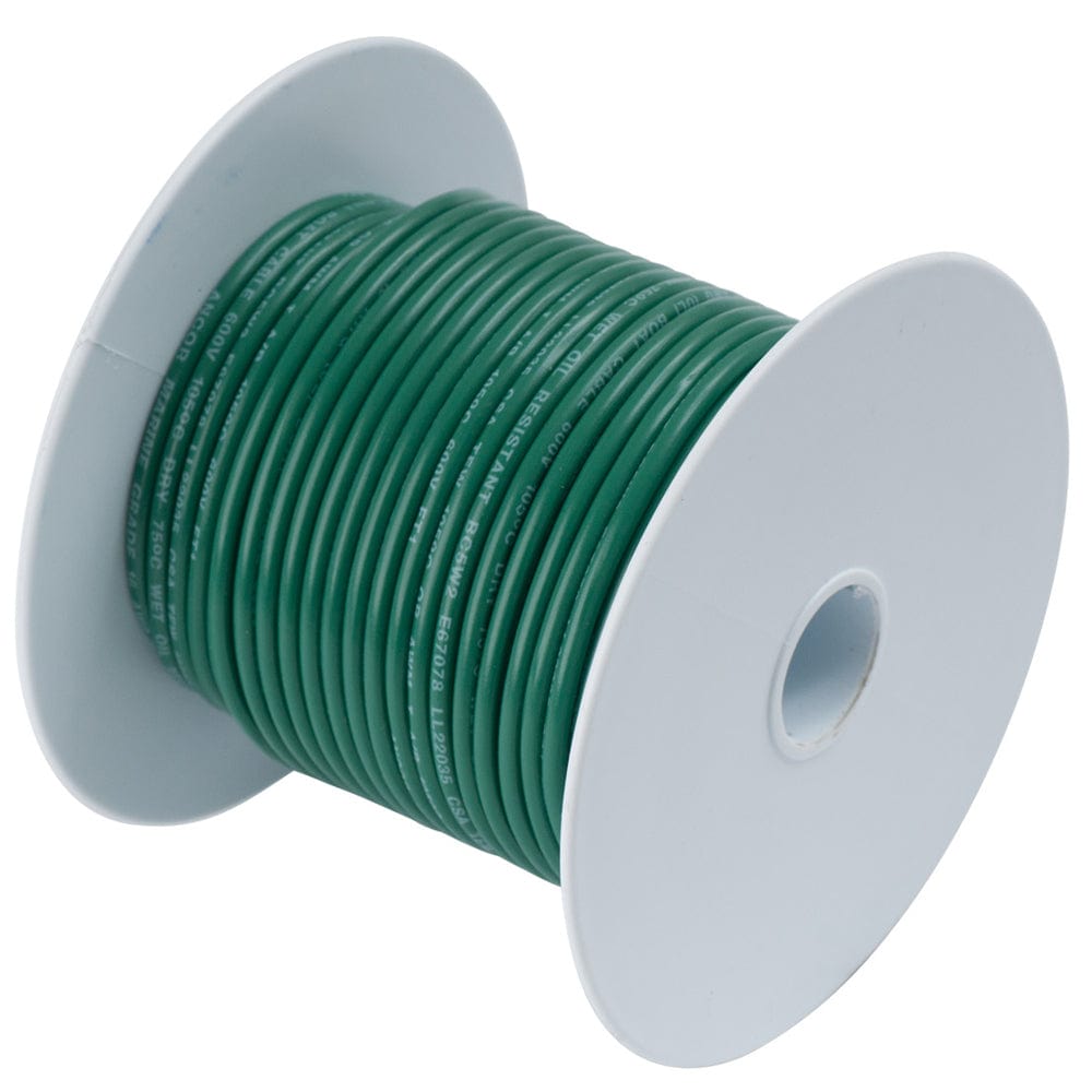Ancor Ancor Green 16 AWG Tinned Copper Wire - 100' Electrical