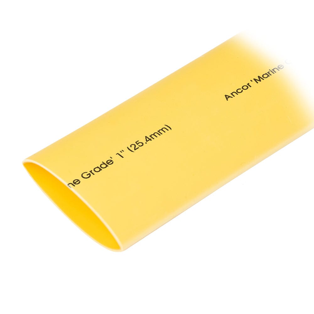 Ancor Ancor Heat Shrink Tubing 1" x 48" - Yellow - 1 Pieces Electrical