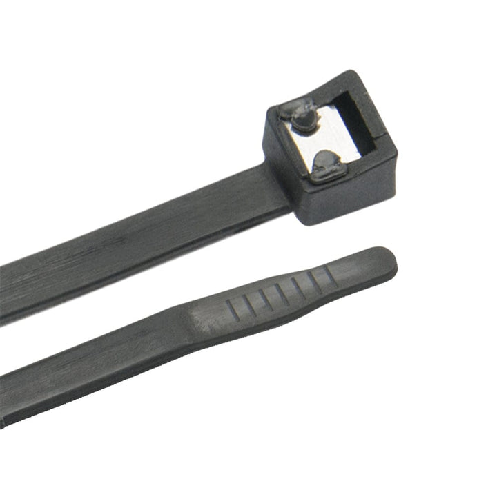 Ancor Ancor Heavy-Duty Self-Cutting Cable Ties - 15" - UV Black - 100-Pack Electrical