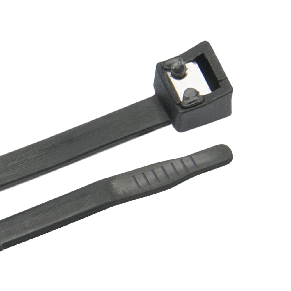 Ancor Ancor Heavy-Duty Self-Cutting Cable Ties - 15" - UV Black - 100-Pack Electrical