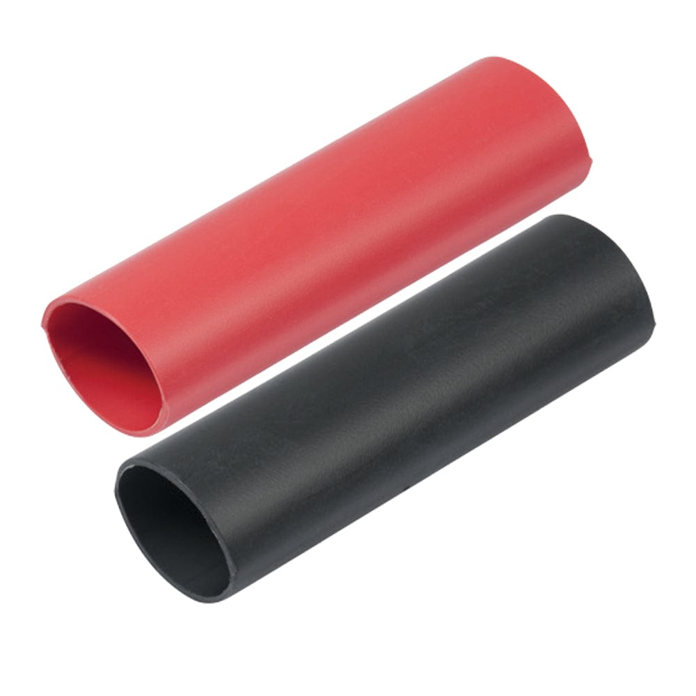 Ancor Ancor Heavy Wall Heat Shrink Tubing - 3/4" x 3" - 2-Pack - Black/Red Electrical