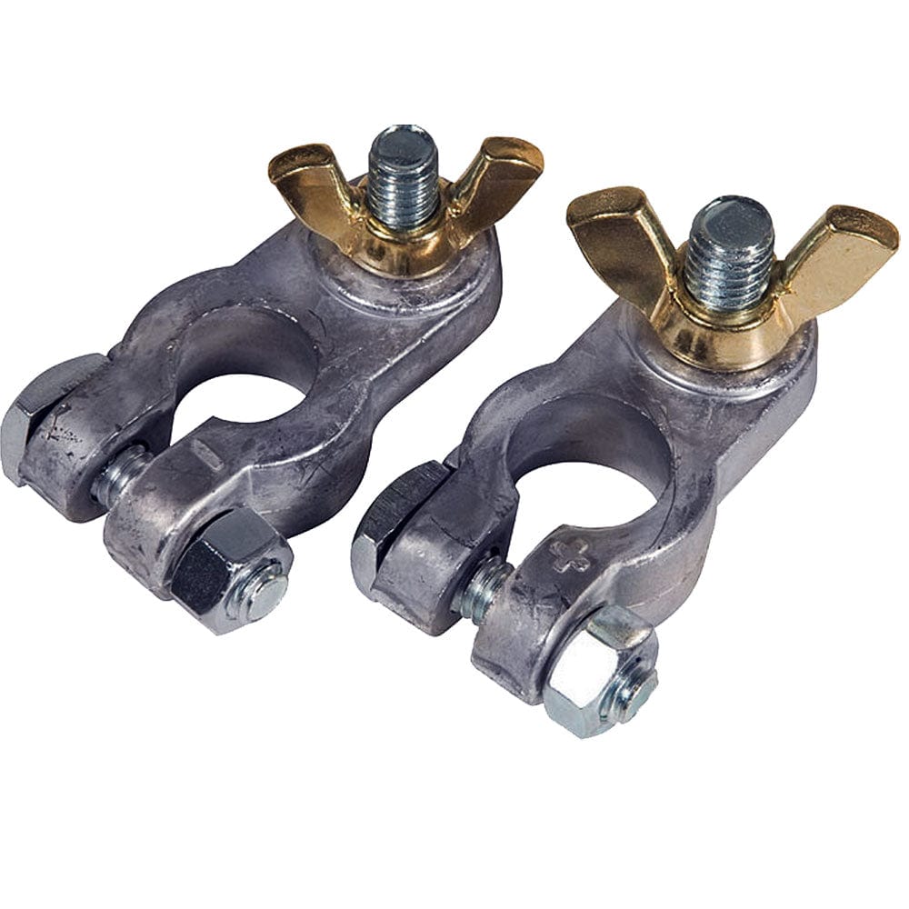 Ancor Ancor Lead Battery Terminal - 5/16" & 3/8" Stud - Positive & Negative Combo Electrical