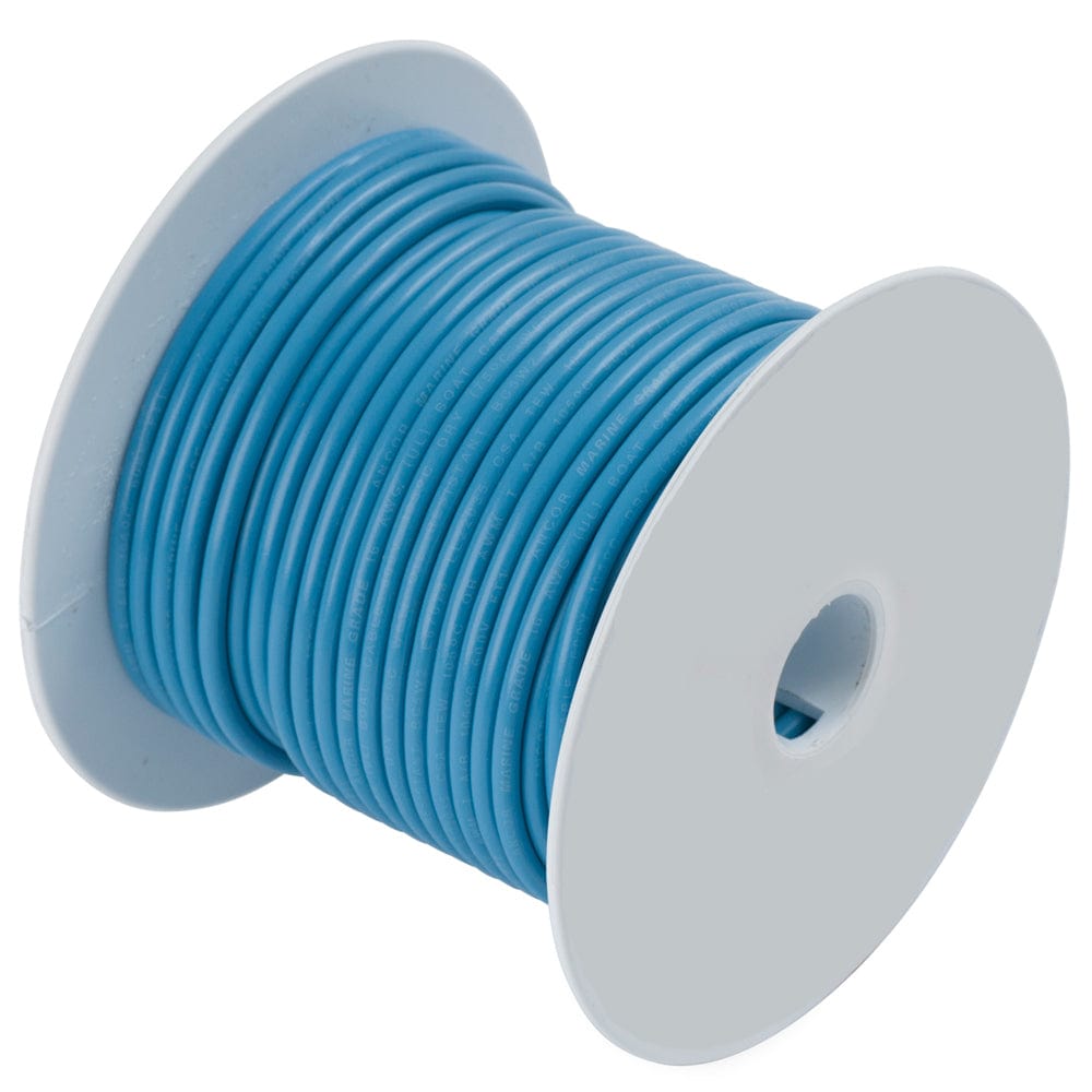 Ancor Ancor Light Blue 16 AWG Tinned Copper Wire - 100' Electrical