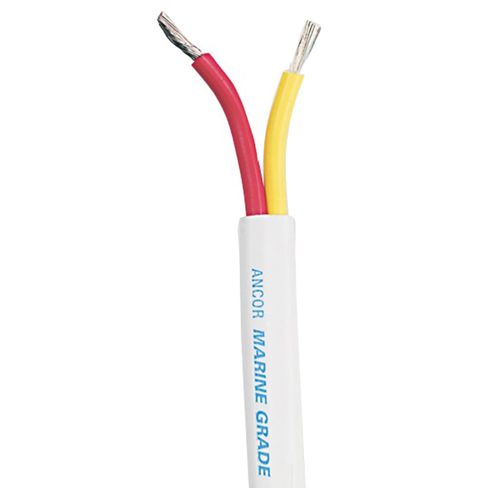 Ancor Ancor Safety Duplex Cable - 16/2 AWG - Red/Yellow - Flat - 25' Electrical