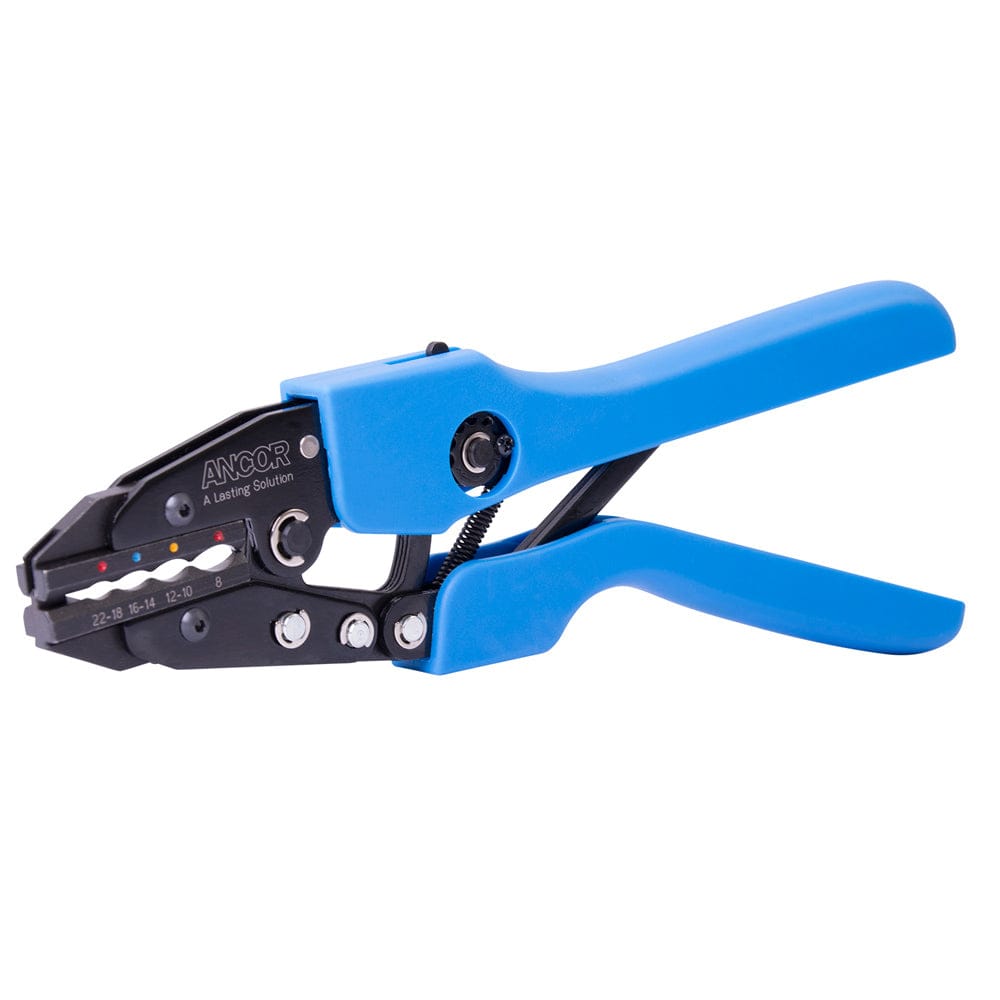 Ancor Ancor Single Crimp Ratchet Tool f/22-8 AWG Heatshrink, Vinyl & Nylon Insulated Terminals & Connectors Electrical