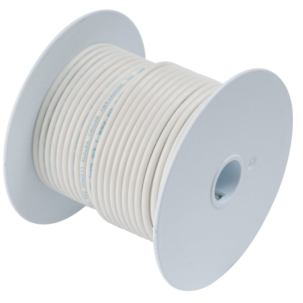 Ancor Ancor White 10 AWG Tinned Copper Wire - 100' Electrical