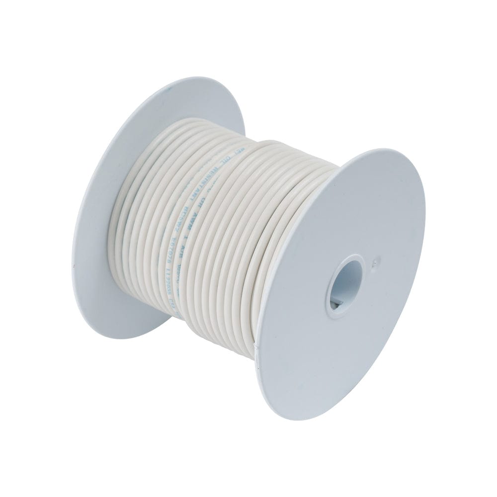 Ancor Ancor White 12 AWG Tinner Copper Wire - 100' Electrical