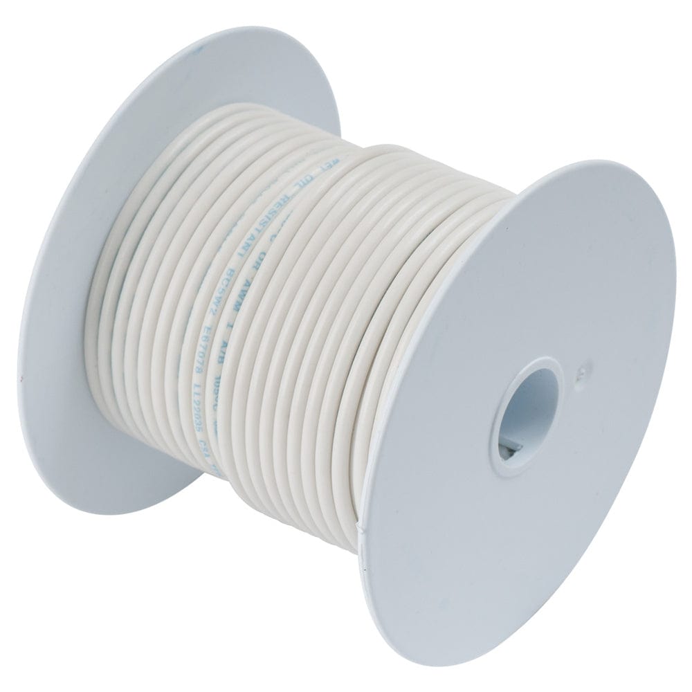 Ancor Ancor White 18 AWG Tinned Copper Wire - 100' Electrical