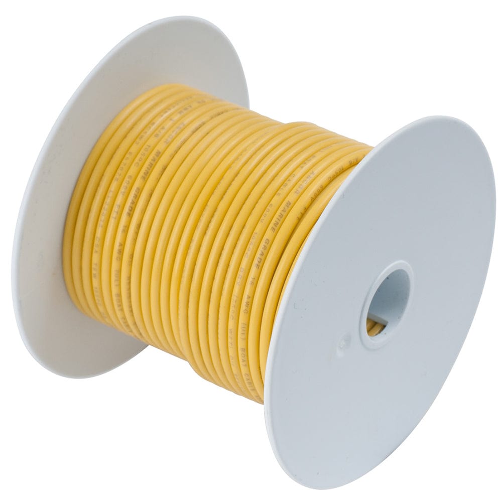 Ancor Ancor Yellow 10 AWG Tinned Copper Wire - 100' Electrical