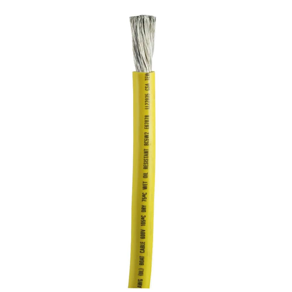 Ancor Ancor Yellow 2/0 AWG Battery Cable - Sold By The Foot Electrical