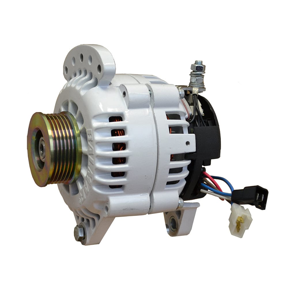 Balmar Balmar Alternator 100 Amp 12V 3.15" Dual foot Saddle Single K6 Pulley w/Isolated Grounding Electrical
