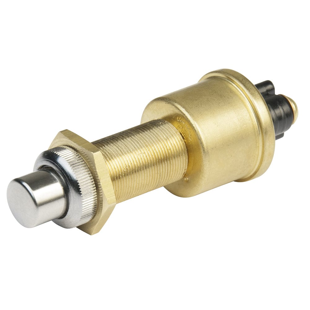BEP Marine BEP 2-Position SPST Heavy-Duty Push Button Switch - OFF/(ON) - 35 Amp Electrical