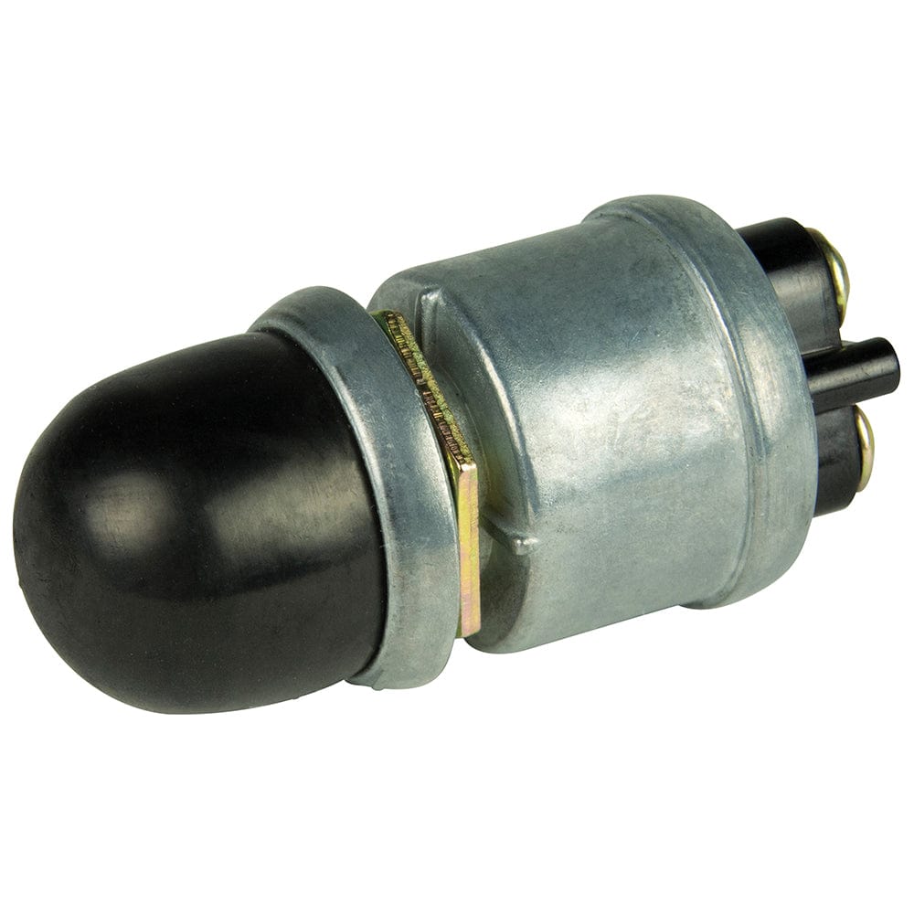 BEP Marine BEP 2-Position SPST Heavy-Duty Push Button Switch w/Cover - OFF/(ON) - 35 Amp Electrical