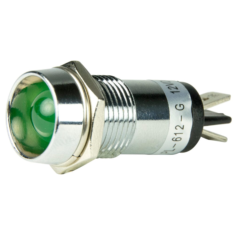BEP Marine BEP LED Pilot Indicator Light - 12V - Green Electrical