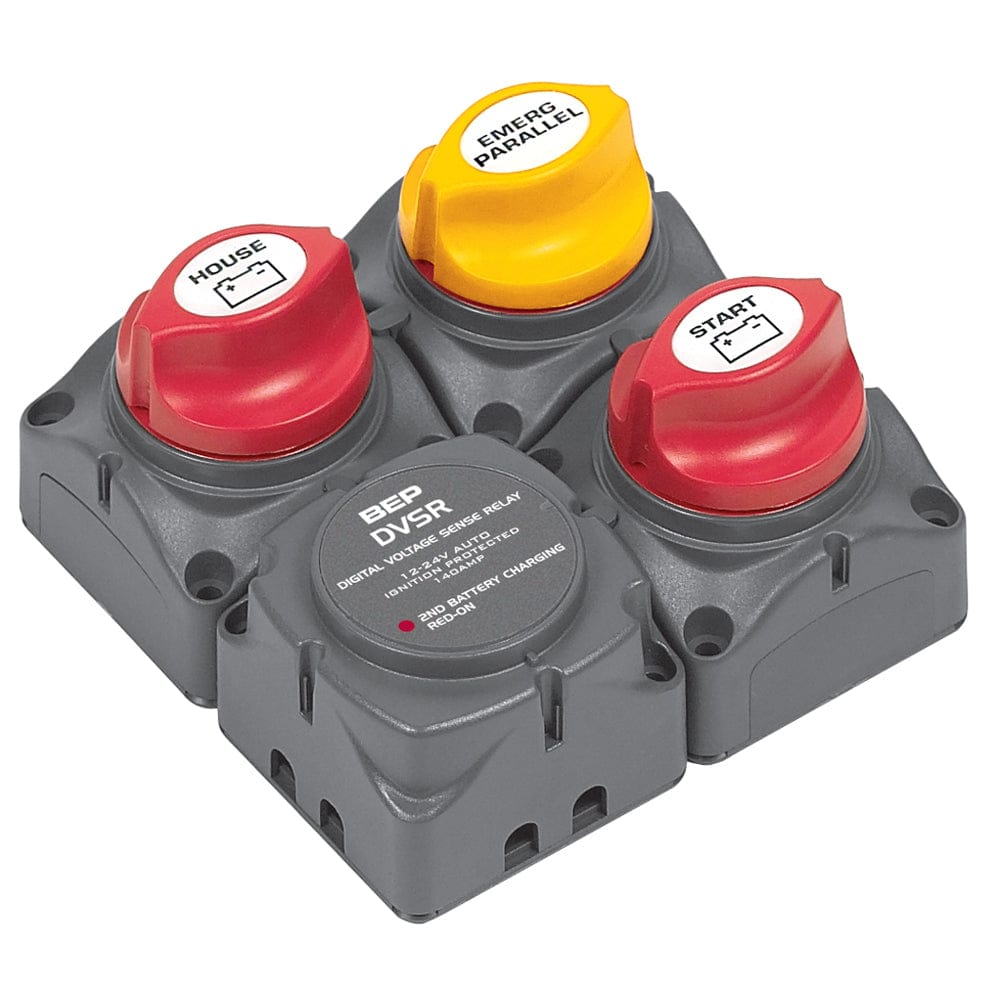 BEP Marine BEP Square Battery Distribution Cluster f/Single Engine w/Two Battery   Banks Electrical