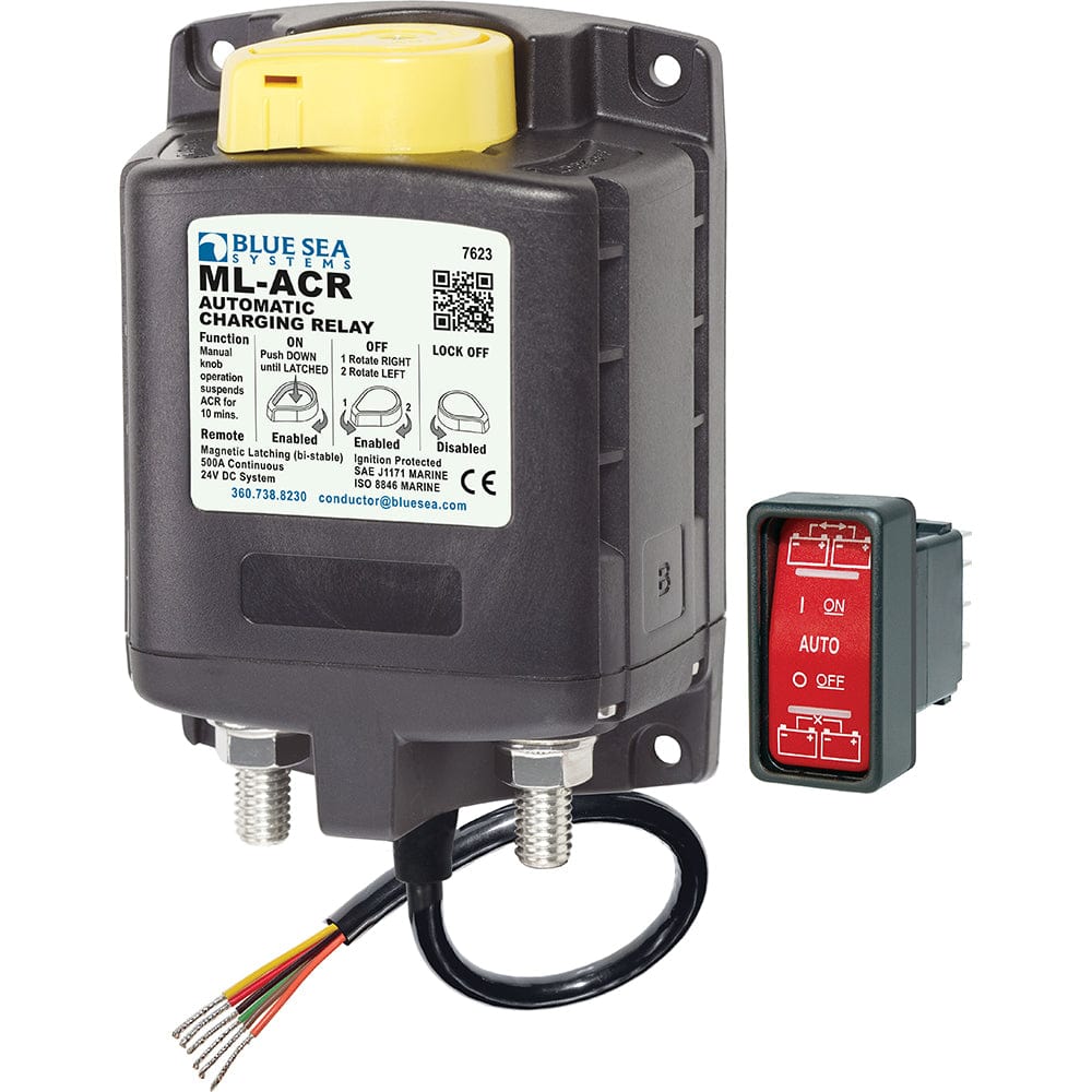 Blue Sea Blue Sea 7623 ML-Series Heavy Duty Automatic Charging Relay - 24V Electrical