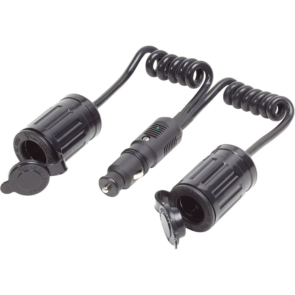 Blue Sea Systems Blue Sea 1013 Single Plug w/Dual Socket Extension Electrical