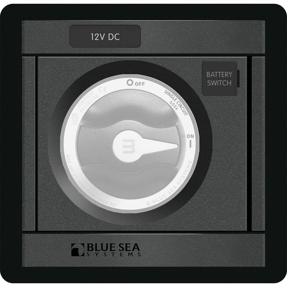 Blue Sea Systems Blue Sea 1139 DC M-Series Black Panel Square Electrical