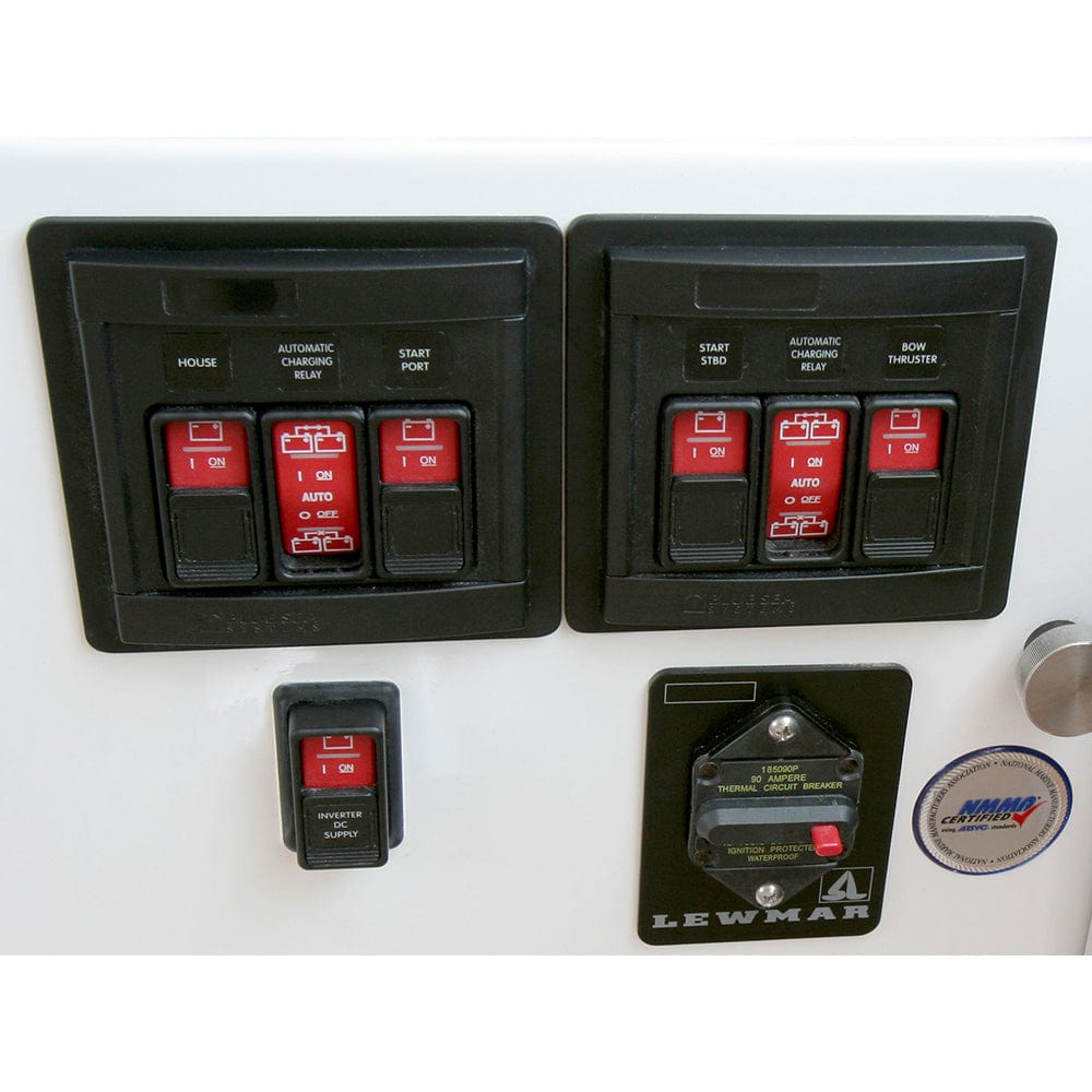 Blue Sea Systems Blue Sea 1147 Remote Control Panel w/(2)2145 & (1)2146 Remote Control Contura Switch Electrical
