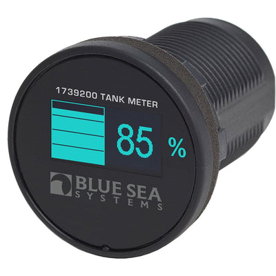 Blue Sea Systems Blue Sea 1739200 Mini OLED Tank Meter - Blue Electrical