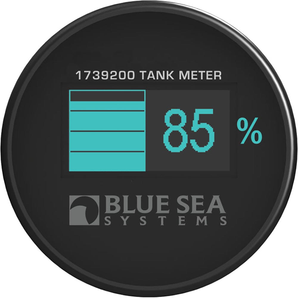 Blue Sea Systems Blue Sea 1739200 Mini OLED Tank Meter - Blue Electrical