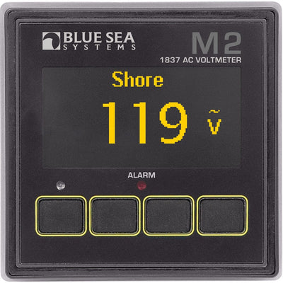 Blue Sea Systems Blue Sea 1837 M2 AC Voltmeter Electrical