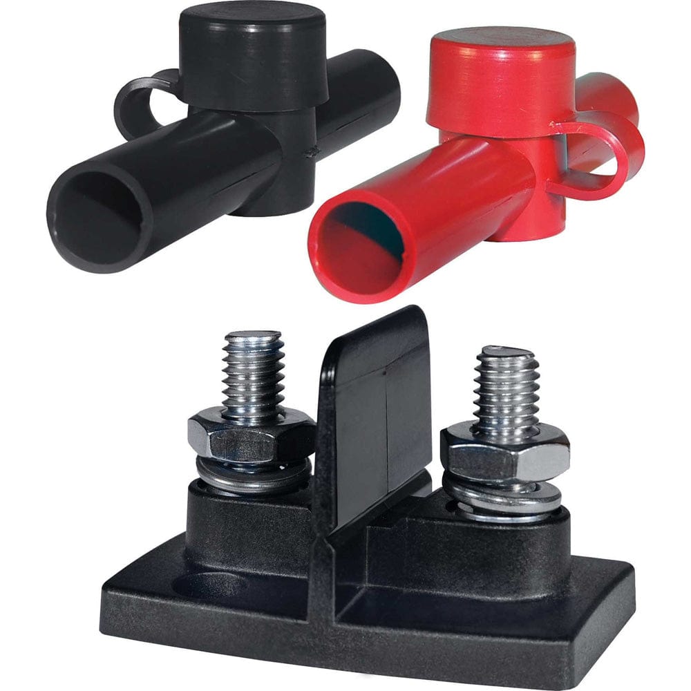 Blue Sea Systems Blue Sea 2016 Dual PowerPost Cable Connectors - 2 X 5/16" Electrical