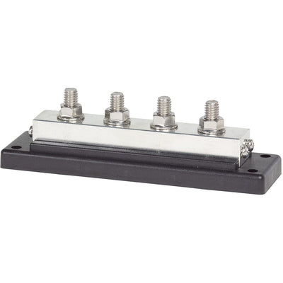 Blue Sea Systems Blue Sea 2104 PowerBar 600AMP Cable Connector 4 x 3/8 16 Stud Terminal Electrical