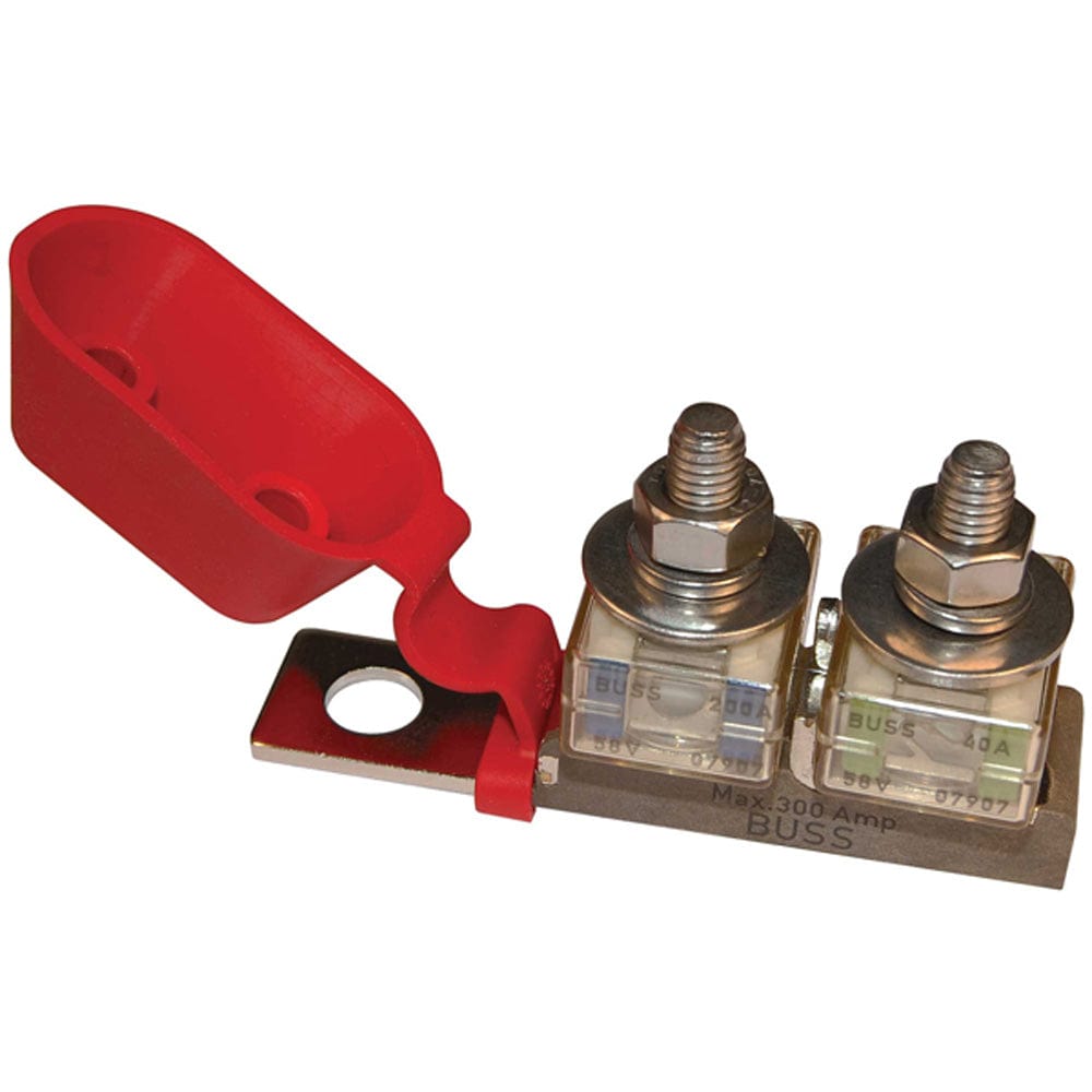 Blue Sea Systems Blue Sea 2151 Terminal Fuse Block - 3/8" Mounting Hole - 2 Terminal Studs Electrical