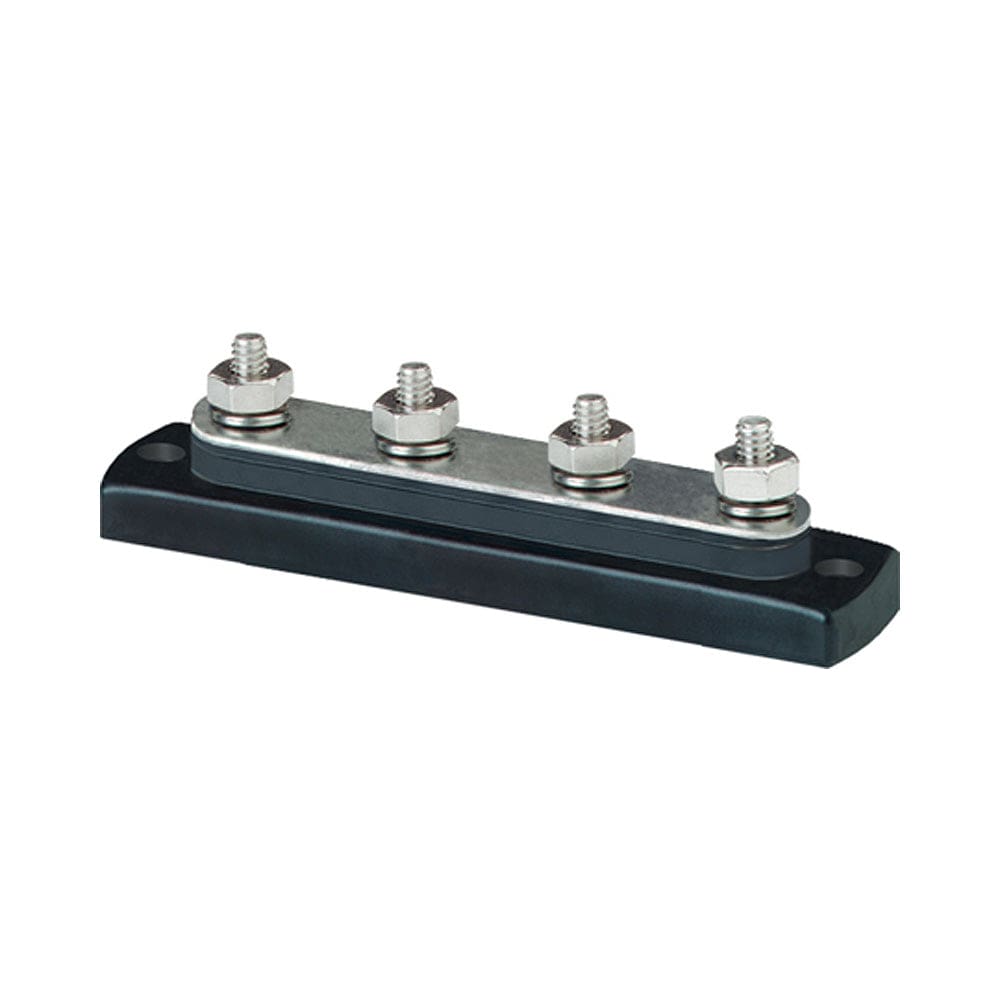 Blue Sea Systems Blue Sea 2305 MiniBus 100 Ampere Common BusBar 4 x 10-32 Stud Terminal Electrical
