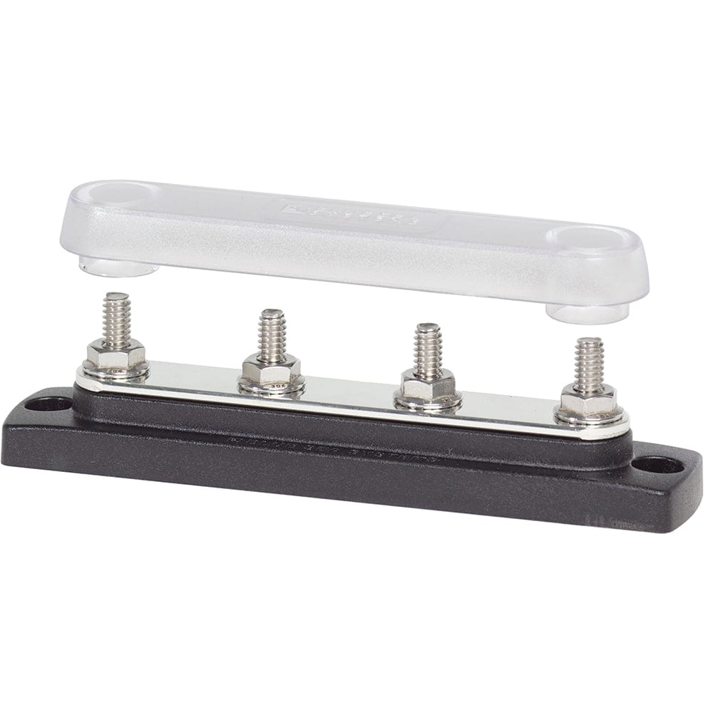 Blue Sea Systems Blue Sea 2307 Common 150A BusBar - (4) 1/4"-20 Studs w/Cover Electrical