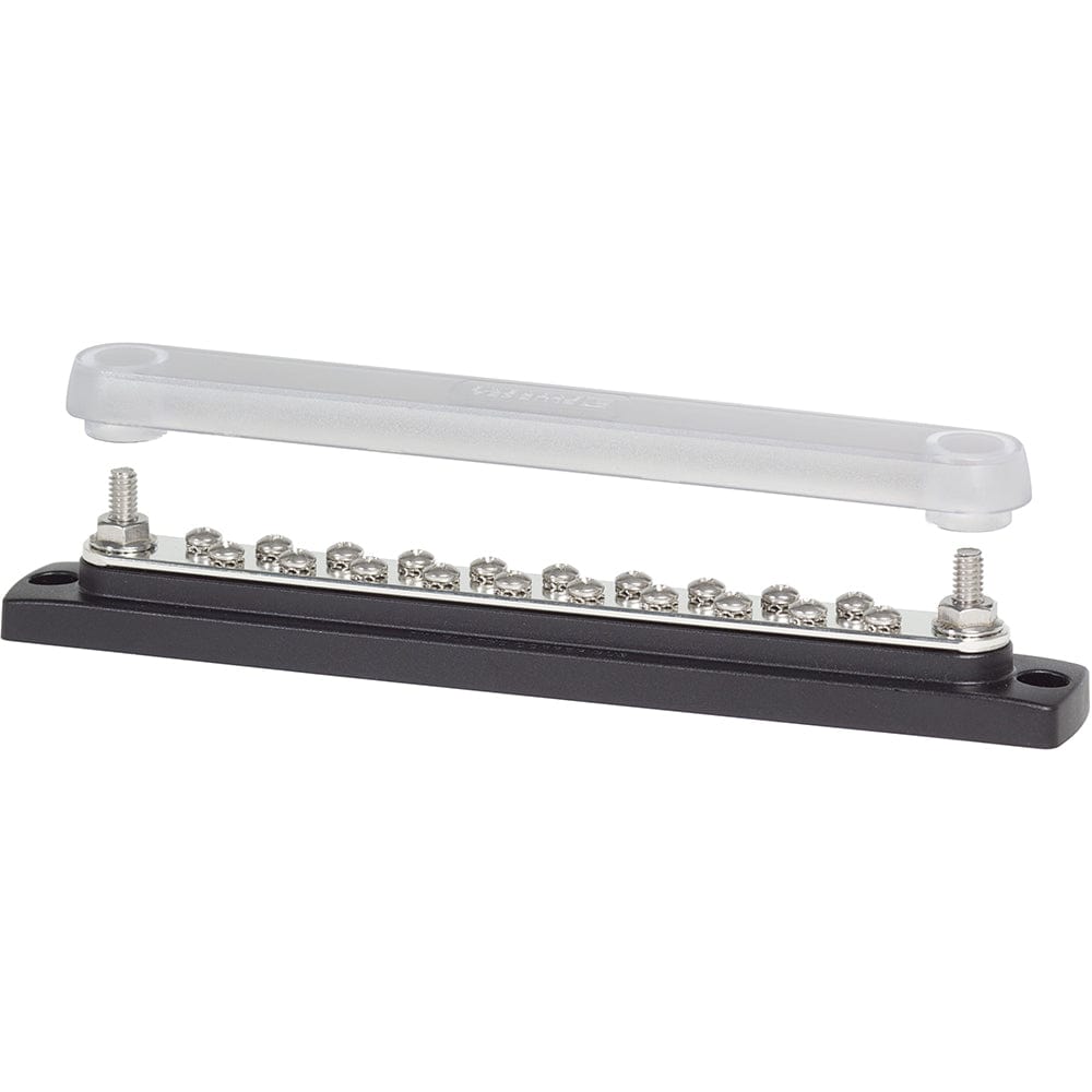 Blue Sea Systems Blue Sea 2312, 150 Ampere Common Busbar 20 x 8-32 Screw Terminal with Cover Electrical